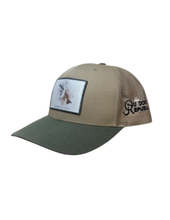 Heads/Tails Snapback - Khaki/Loden