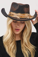 Cody Canyon Black Vintage Felt Cowgirl Hat