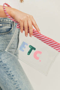 Clear Wristlet Pouch (2 options)