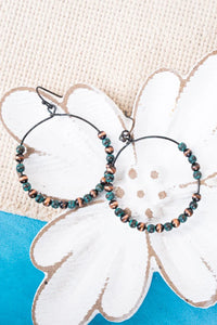 Lola Lane Patina Pearl Earrings