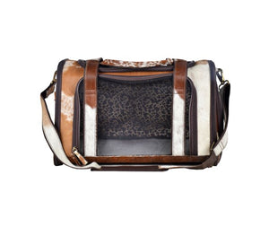 Myra Hairon Leather Dog Bag (2 Options)