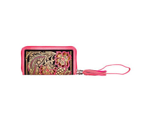 Myra Magna Falls Hand-Tooled Wallet