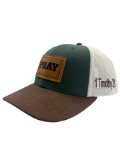 Pray Snapback- Hunter Green/Birch/Chestnut