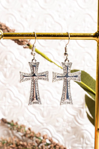 Crystal Avenue Have Faith Earrings