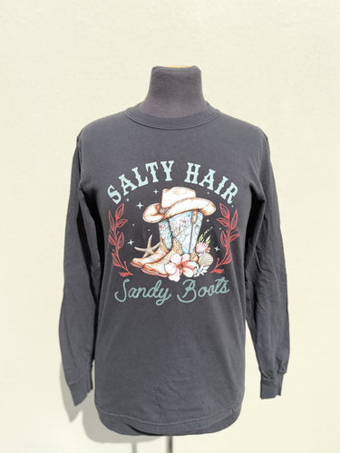 Salty Hair Sandy Boots T-Shirt