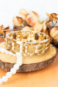 West Shore Gala Glam Linked Stretch Bracelet