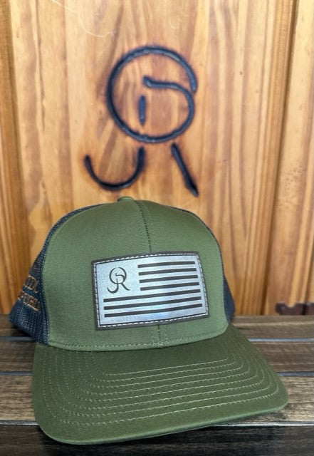 Leather OR Flag Snapback