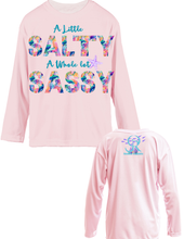 Salty and Sassy Youth Girls Performance Shirt