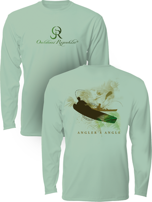 Angler's Angle - UPF 50 Performance Shirt (Unisex)