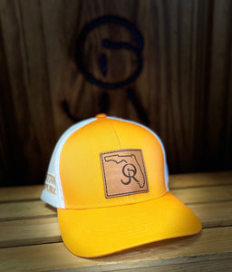 State Road Leather Patch Low Profile Snap Back