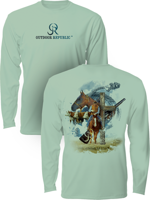 Cowboy Up - UPF 50 Performance Shirt (Youth)