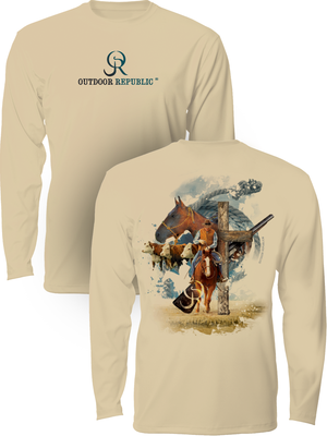 Cowboy Up - UPF 50 Performance Shirt (Unisex)