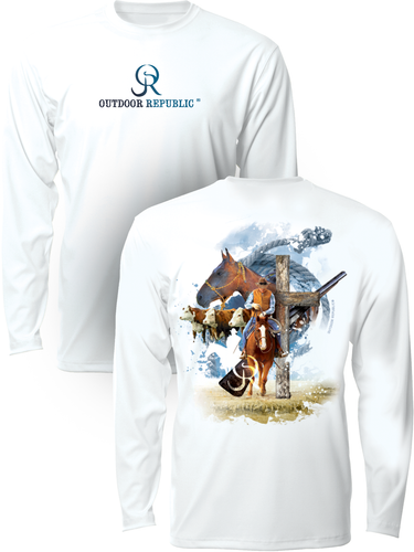 Cowboy Up Youth Performance Shirt