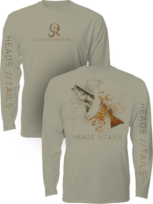 Heads/Tails Full - UPF 50 Performance Shirt (Unisex)