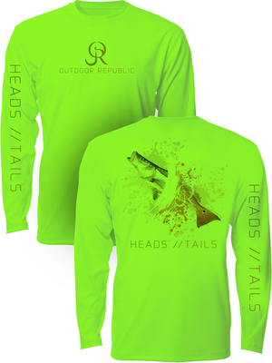 Heads/Tails Full - UPF 50 Performance Shirt (Unisex)
