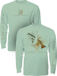 Heads/Tails Full - UPF Performance Shirt (unisex)