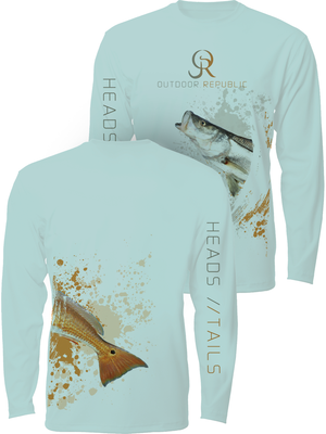 Heads/Tails Wrap - UPF 50 Performance Shirt (Unisex)