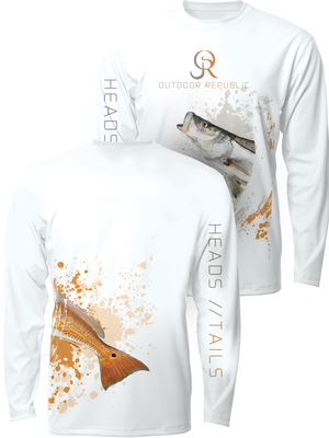 Heads/Tails Wrap - UPF 50 Performance Shirt (Unisex)