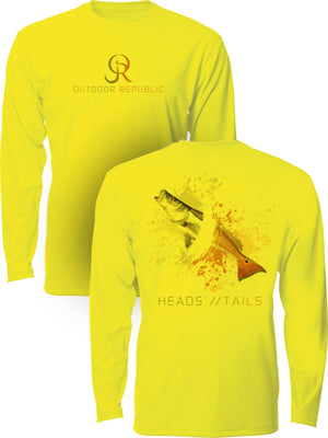 Heads/Tails Full - UPF 50 Performance Shirt (Youth)