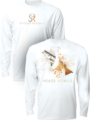 Heads/Tails Full - UPF 50 Performance Shirt (Youth)