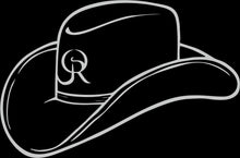 OR Cowboy Hat Decal