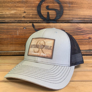 Outdoor Republic Southern Style Snapback/Sublimated Wood Grain Patch