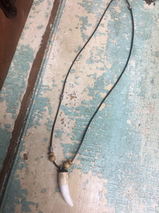 Alligator Tooth Necklace