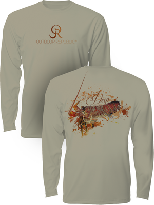 Lobster Dive - UPF 50 Performance Shirt (Unisex)