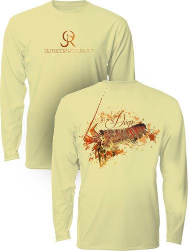 Lobster Dive - UPF Performance Shirt (unisex)