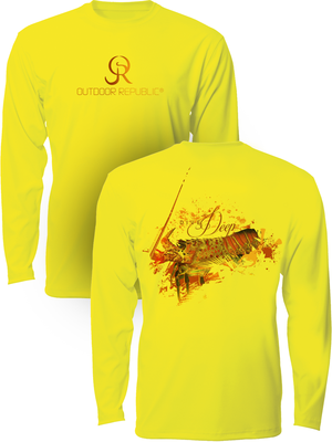 Lobster Dive - UPF 50 Performance Shirt (Unisex)