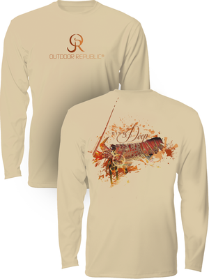 Lobster Dive - UPF 50 Performance Shirt (Unisex)