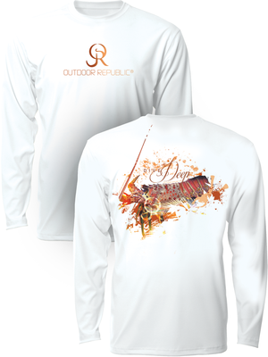 Lobster Dive - UPF 50 Performance Shirt (Unisex)