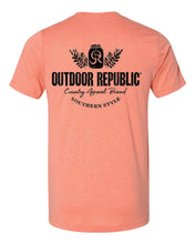 Southern Style Mason Jar T-Shirt (Ladies Design) (8  Color Options)