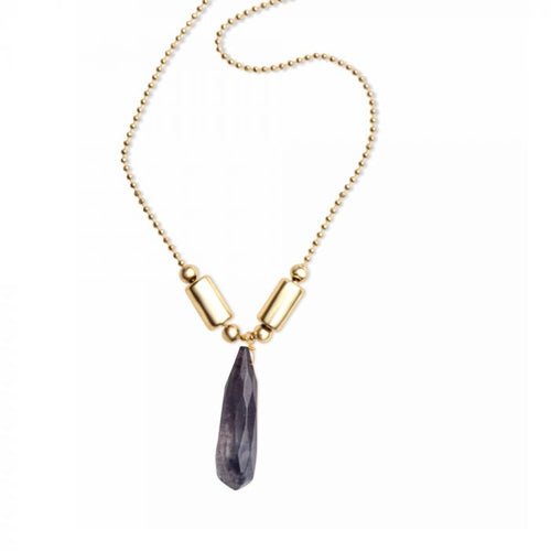 Myra Serene Garnet Necklace