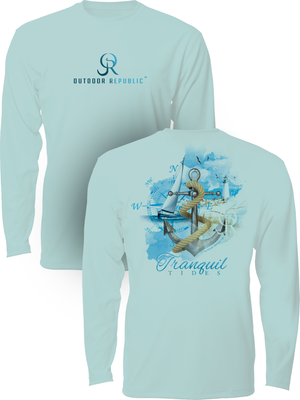 Tranquil Tides - UPF 50 Performance Shirt (Unisex)