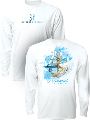 Tranquil Tides - UPF 50 Performance Shirt (Unisex)