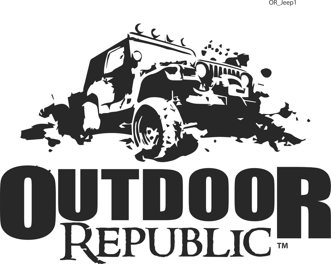 OR Jeep Decal