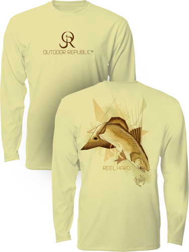 Reel Hard Redfish - UPF Performance Shirt (unisex)