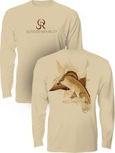 Reel Hard Redfish - UPF Performance Shirt (unisex)