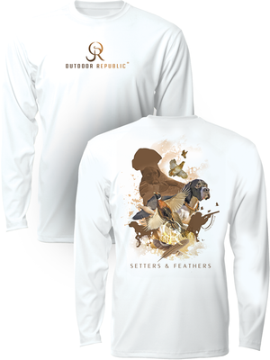 Setters & Feathers - UPF 50 Performance Shirt (Unisex)