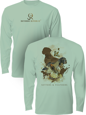 Setters & Feathers - UPF 50 Performance Shirt (Unisex)