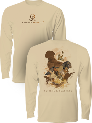 Setters & Feathers - UPF 50 Performance Shirt (Unisex)