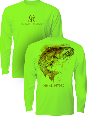 Splatter Red - UPF 50 Performance Shirt (Unisex)