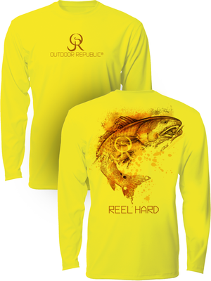 Splatter Red - UPF 50 Performance Shirt (Unisex)