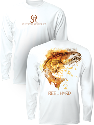 Splatter Red - UPF 50 Performance Shirt (Unisex)