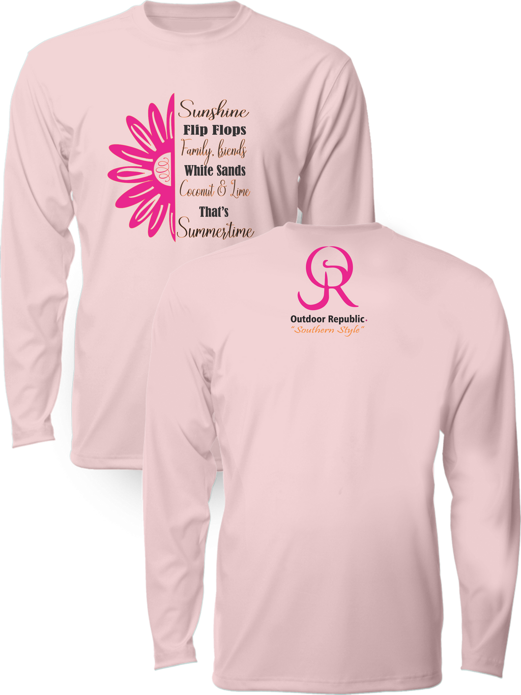 Summer Sunshine Ladies Performance Shirt