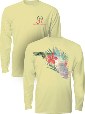 Sunshine State Florida - UPF 50 Performance Shirt (Ladies)