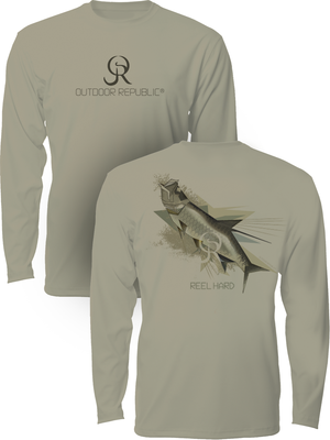 Reel Hard Tarpon - UPF 50 Performance Shirt (Unisex)