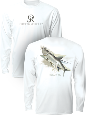 Reel Hard Tarpon - UPF 50 Performance Shirt (Unisex)