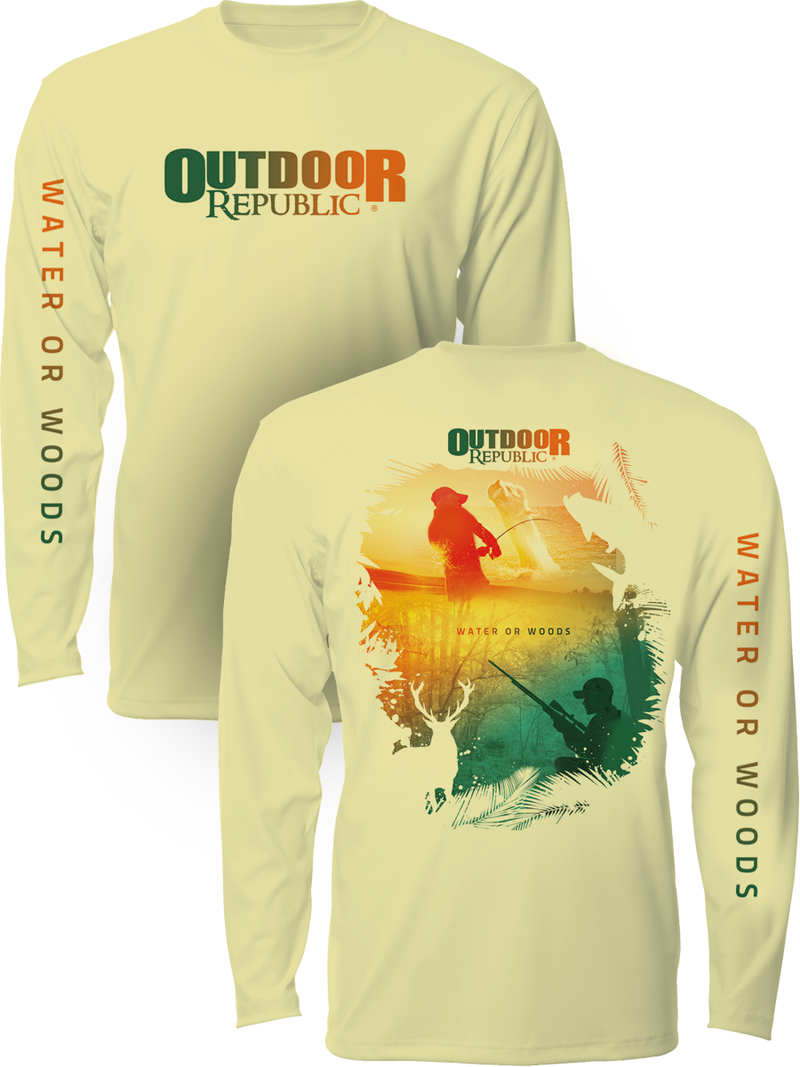 Water or Woods - UPF Performance Shirt (unisex) – Outdoor Republic